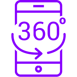 atuação em todo<br />
<strong>360º do digital</strong>